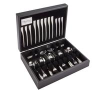 Arthur Price Signature 'echo' Stainless Steel 44 Piece 6 Person Canteen Cutlery Set In Silver Silver 6 Person