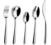 Arthur Price Signature 'echo' Stainless Steel 84 Piece 12 Person Boxed Cutlery Set In Silver Silver One Size
