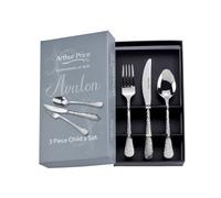 Arthur Price Stainless Steel Avalon 3 Piece Children Cutlery Set Stainless Steel