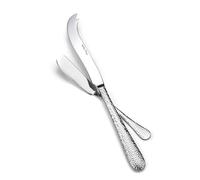 Arthur Price ZAVA0733 Avalon Cheese & Butter Knife Set, Stainless Steel