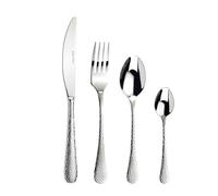 Arthur Price ZAVA3201 Avalon 32 Piece 8 Person Cutlery Set, Stainless Steel, Silver