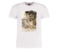Arthur Rackham, Alice in Wonderland - Men's Crew Neck T-Shirt White