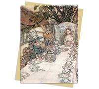 Arthur Rackham: Alice in Wonderland Tea Party Greeting Card Pack: Pack of 6