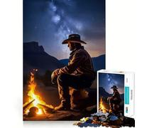 Arthur Red Dead Redemption 1000 Piece Jigsaw Puzzles for Teenagers Jigsaw Logic Fun Firm Cut Home Enjoyable Furniture Decor (38x52cm)