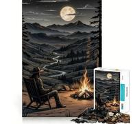 Arthur Red Dead Redemption Jigsaws 1000 Pieces for Adults Recreational Game HD Print Hard Challenge Xmas Idea (38x26cm)