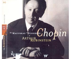Arthur Rubinste Rubinstein Collection, Vol. 6: Chopin: 51 Mazur (CD) (US IMPORT)