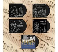 Arthur Rubinstein: Piano Music - Pinchas Zukerman e Daniel Barenboim: Violin and Piano - Stravinsky conducts Stravinsky - Uto Ughi Violin - Glenn Gould: The Goldberg Variations Bach