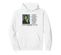 Arthur Schopenhauer Achievement Talent Versus Genius Quote Pullover Hoodie