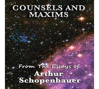 Arthur Schopenhauer Counsels & Maxims Hardcover Book Arthur Schopenhauer Multicolor