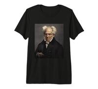 Arthur Schopenhauer German Philosopher Philosophy Morality Premium T-Shirt
