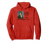 Arthur Schopenhauer Our Improvement We Need A Mirror Quote Pullover Hoodie