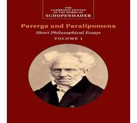 Arthur Schopenhauer Schopenhauer: Parerga & Paralipomena Paperback Book Arthur Schopenhauer Multicolor