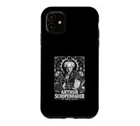 Arthur Schopenhauer The World As Will Philosophy Case for iPhone 11