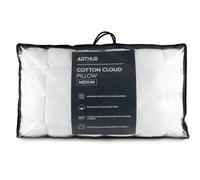Arthur Sleep Cotton Cloud Medium Pillow in White Arthur Sleep White