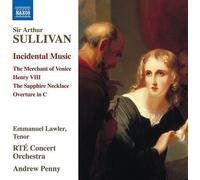 Arthur Sullivan : Sir Arthur Sullivan: Incidental Music CD (2021) NEW