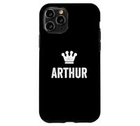 Arthur the King/Crown & Name Design For Men Called Arthur Case for iPhone 11 Pro