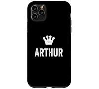 Arthur the King/Crown & Name Design For Men Called Arthur Case for iPhone 11 Pro Max
