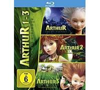 ARTHUR UND DIE MINIMOYS 1 - 3 3 BLU RAY NEW