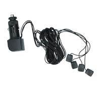 Arti Casa Dunlop Car Interior LED Light - Mood Lighting 12 V with Blue LED and 2 m Cable - Car Accessories Lighting with Plug and Tape - Plug and Play