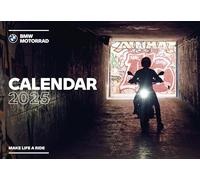arti promotion - BMW Motorrad 2025 Wall Calendar, 49.5 x 37.7 cm, Calendar with Pictures of BMW Motorcycles, Photographed in Action or in a Quiet Backdrop, for Any Motorcycle Fan, with Spiral Bound