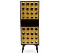Arti Tall Cabinet - 2 Door - Black - Mango Wood