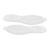 Artibetter 1 Pair Non Slip Shoe Pads for Sneakers with Self Adhesive Tendon Rubber Material Quick Repair and Extends Shoe Sole Lifespan White Large Size Sole Protector for Heel Repair