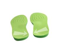 Artibetter 1 Pair of Orthopedic Insoles Supination& Pronation Corrective Shoe Inserts for Corrective Pronation, Supination, O/X Type Leg Corrective Size L 41-43 Green Achilles Tendonitis Insoles