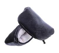 ARTIBETTER 1 Pair Thickened Underarm Crutch Pads Replacement Cushions with Soft Cotton and Sponge Fabric, Blue Grey Breathable Crutch Cushion Covers for Relief and Sweat Absorption, Mobility