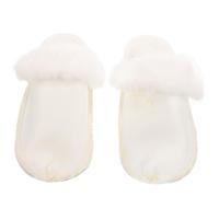 Artibetter 1 Pair Winter Plush Shoe Inserts for Cold Weather, Lightweight and Warmth Plush Insoles, Simple Style Clog Liners Size 40/41, for Family and Friends