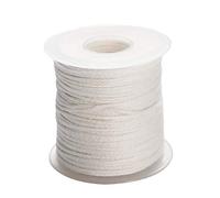 Artibetter 1 Roll Candle Wicks Braided Cotton Wick Spool Candle Line Pre-Waxed Cotton Threads for DIY Craft Candle Making (White)