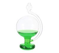 Artibetter 1 Set Storm Glass Forecaster: Predicting Weather Forecasting Home Ornament Local Cool Monitor Bottle Visual Report Reporting Box Ball Indoor Desktop, Green