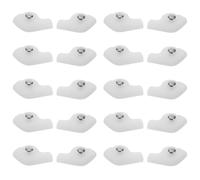 Artibetter 10 Pairs Trainer Collar Anti-fray Patches with Shoe Inner Lining Pads and Sneaker Eyelet Guards for Rim Edge Protection, Black Sneaker Opening Repair Patches for Runners