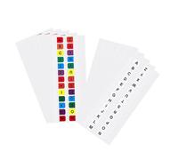Artibetter 10 Sheets of Assorted Color Pet Page Markers with Alphabet Letters, Exquisitely Crafted Sticky Tabs for Schools and Offices, Easy to Carry Bookmarks for Organizing and Annotating