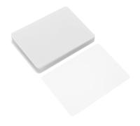 Artibetter 100 Sheets Transparent Laminating Pouches Photo Protective Film PVC Sheets Glossy Finish for Id Cards Photos Documents and Laminating Tools Use