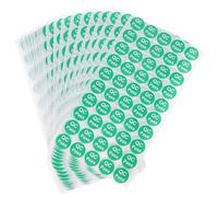 ARTIBETTER 1000pcs 25mm Qc Passed Self-Adhesive Stickers Labels for Warehouse Quality Testing, Round Non-Residue Adhesive Status Tags for Office and Inventory Management