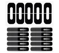 Artibetter 100pcs Black Silicone Finger Nail Guards with Universal Size U-shaped Nail Polish Protectors to Prevent Overflow for Professional Manicure and Art Use