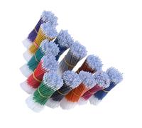 ARTIBETTER 100Pcs Glitter Gel Pen Refills Fine Point Plastic Ink Pen Replacements for Office School Writing Smooth and Leak Resistant