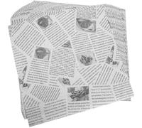 ARTIBETTER 100Pcs Greaseproof Wax Paper Sheets 22X22Cm Food Wrapping Paper for Sandwiches Fried Chicken Baking and Picnic Use White Kraft