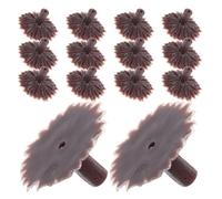 Artibetter 100pcs Model Trees Base Feet Plastic Tree Holder Coffee Resist Fading for Dollhouse Architecture Diorama