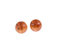 ARTIBETTER 100pcs Natural Wooden Spacer Beads Diameter with Hole Floral Tribal Patterns Durable Transparent Coating for Jewelry Making DIY Crafts Home Decor