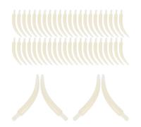 Artibetter 100pcs Plastic Elephant Tooth Charm for DIY Jewelry Accessories, White Nontoxic Choker Pendant, Realistic Animal Tooth Shape, for Crafts and Home Decor Projects
