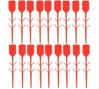 Artibetter 100pcs Red Fire Extinguisher Tamper Seal Tag Self-locking Pvc Plastic Material, Versatile Use Accessory for Retail and Public Places Security