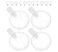 Artibetter 100pcs round Plastic Dog Squeaker Replacement with Safe Material Assurance and Realistic Sound Simulation for Pet Repair and Noise Making