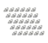 Artibetter 100pcs Silver Foil Egg Tart Baking Trays Non-Stick Disposable Tinfoil Moulds for Muffin Cupcake and Egg Tarts, Heats up Quickly for Family Dinner Baking