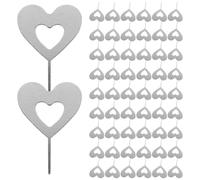 Artibetter 100pcs Silver Iron Sim Card Ejector Pins for Phone and Sim Card Removal Compact Heart-shaped Design Fits Slots for On-the-go Use and Easy Tray Opening