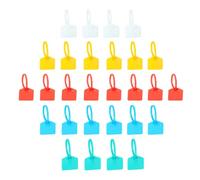 Artibetter 100pcs Sturdy Nylon Self-Locking Cable Ties with Locking Teeth for Network Cables and Wires, Assorted Colours, Heavy Duty Zip Ties for Home and Tool Kit Organising Random Color