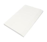 Artibetter 100pcs Thickened Rice Paper Calligraphy Paper White Pulp Material Good Breath-ability Suitable for Ink Use Water Base Drawing and Calligraphy Practice