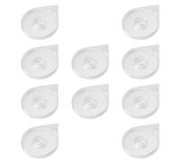 Artibetter 10pcs Acrylic Nail Art Tape Roller Strip Holder with Fall Resistant Design for Nail Art Works and Salons Elegant Line Dispenser for Precise Drawing