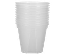 Artibetter 10pcs Breathable Plastic Root Control Flower Pots with Drainage Holes for Orchids and Succulents, Sturdy Pp Material Suitable for Shopping Mart and Hotel Use