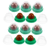 Artibetter 10Pcs Catnip Candy Ball Kitten Snack with Vitamins for Tongue Exercise and Hydration Adhesive Backing for Wall and Furniture Random Flavors Pet Treats